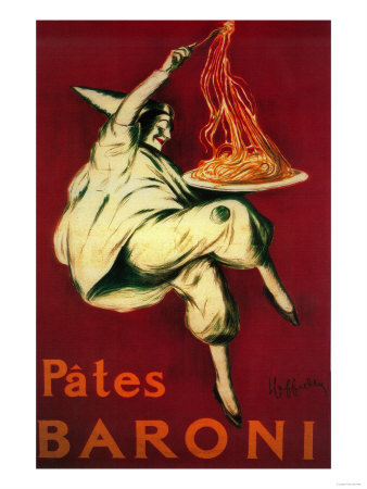 Pates Baroni Vintage Poster - Europe