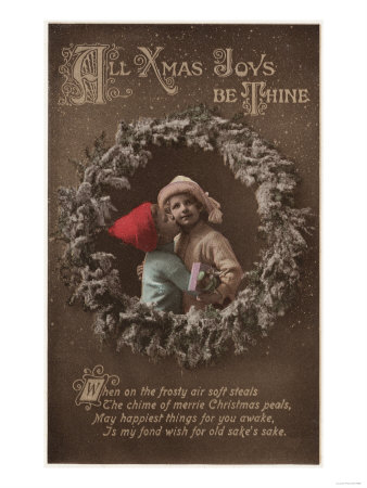 All Xmas Joys Be Thine - Little Kids Kissing