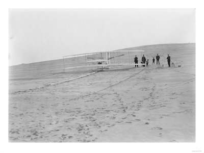 Wright Brothers 1903 Machine at Big Kill Devil Hill Photograph - Kitty Hawk, NC