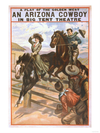 An Arizona Cowboy in Big Tent Theatre Poster