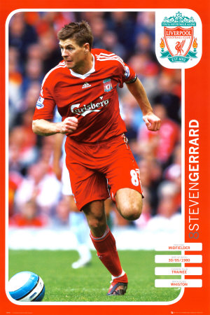 Buy Liverpool - Gerrard at AllPosters.com