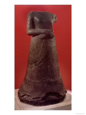 Statue of Napirasu, Wife of the Elamite King Untash-Napirisha, c.1340-1300 BC