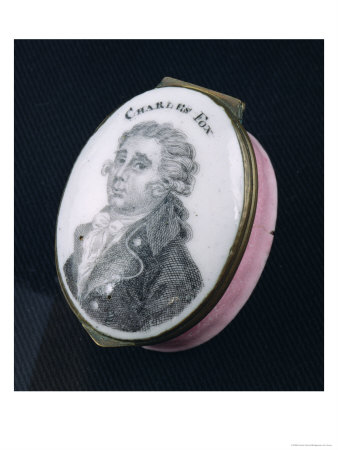 Snuff Box with a Portrait of Charles Fox