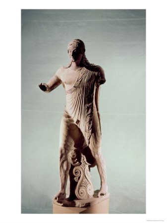 Apollo of Veii, from the Temple of Minerva, c.510 BC