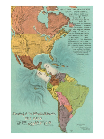 Karte von the Amerikans, Opening of ...