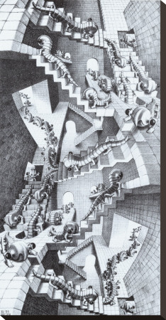 M. C. Escher - House of Stairs