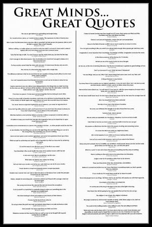 Great Minds - Great Quotes