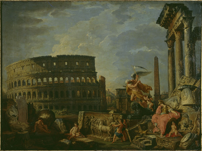 Landscape With Colosseum