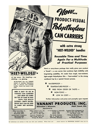 Six-Pack of Conetop Beer Cans
