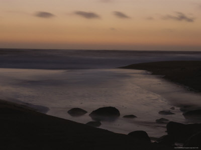 Buy Twilight View of a Beach South of Carmel, California at AllPosters.com