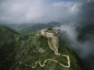 Buy Aerial View of La Citadelle Laferriere in Haiti at AllPosters.com