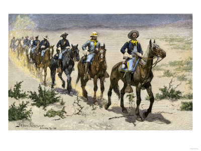 Buffalo Soldiers in the Arizona Desert