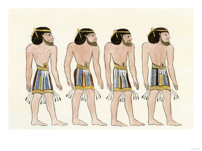 Procession of Captive Jews in Ancient Times