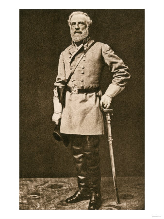 Confederate General Robert E. Lee in 1862 or 1863