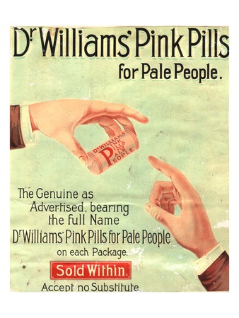 Buy Dr Williams Pin Pills Medical Medicine, UK, 1890 at AllPosters.com