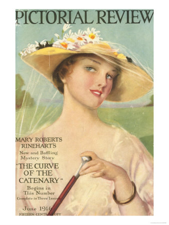 Pictorial Review, Portraits Hats Magazine, USA, 1910