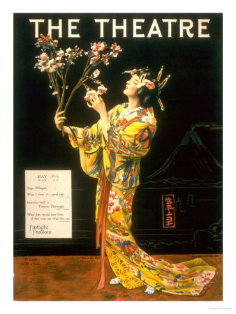 The Theatre, Japanese Geishas, USA, 1920