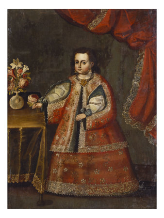 Portrait of a Young Girl, Retrato de Nina, 18th Century