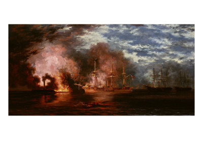Civil War Engagement, 1865