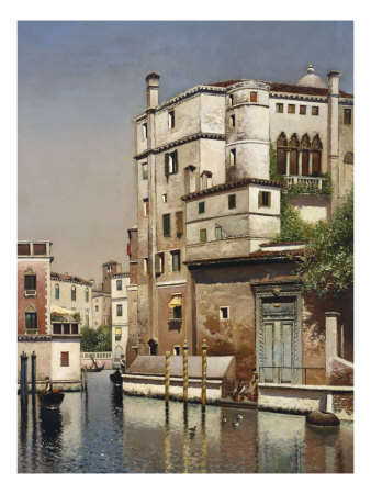 Old Palace on Rio St. Fravaso, Venice