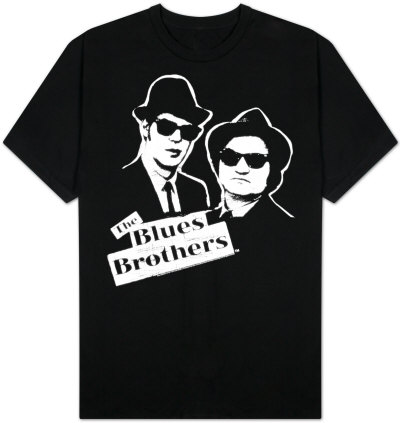 The Blues Brothers - White Logo