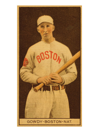 Boston, MA, Boston Braves, Edward Donnelly, Baseball Card