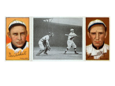Philadelphia, PA, Philadelphia Phillies, George Paskert, Sherwood R. Magee, Baseball Card