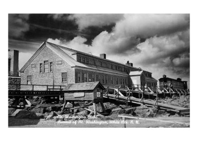 White Mountains, New Hampshire, Exterior View of Mt Washington Club