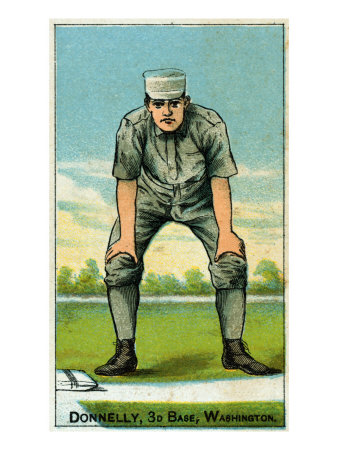 Washington D.C., Washington Statesmen, Jim Donnelly, Baseball Card