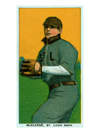 St. Louis, MO, St. Louis Browns, John McAleese, Baseball Card