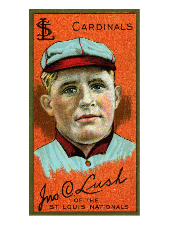 St. Louis, MO, St. Louis Cardinals, John Lush, Baseball Card