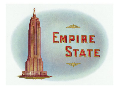 Empire State Brand Cigar Box Label