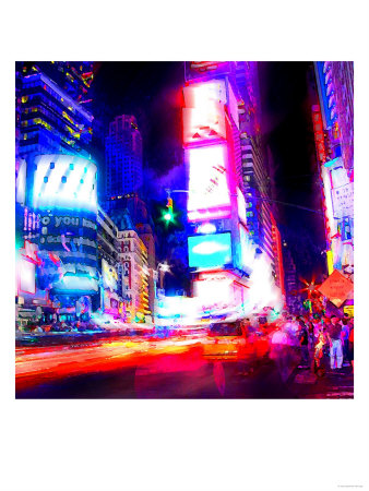 Times Square Night, New York