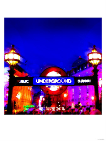 Piccadilly Circus Tube, London