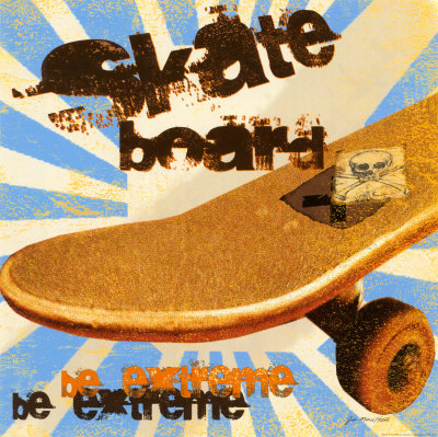 Skateboard Poster