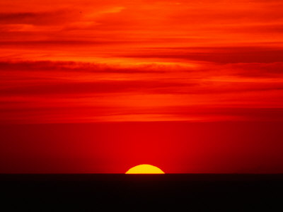 Sunset Over the Gulf of Mexico, Florida, USA