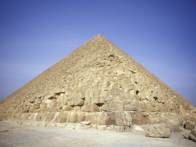 Great Pyramid of Chephren at Great Pyramids of Giza, Cairo, Egypt