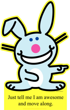 Buy Happy Bunny - Move Along at AllPosters.com