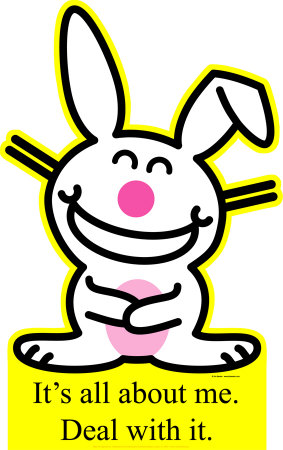 Buy Happy Bunny - All About Me at AllPosters.com