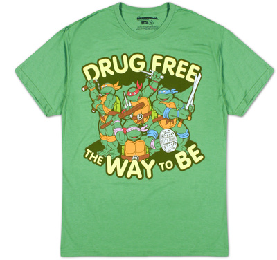 Teenage Mutant Ninja Turtles - Drug Free (Slim Fit)