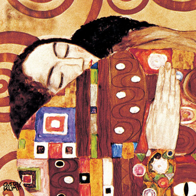 Fulfillment, Stoclet Frieze, c.1909 (detail)
