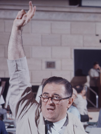 American Stock Exchange Poster