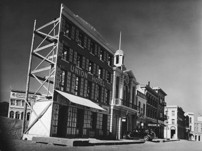 Street Set Used in Production of Movie Westerns on Paramount Studios Ranch