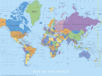 World Map Posters