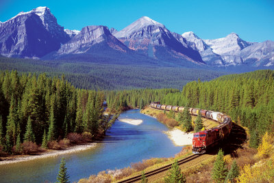 Buy Train In The Rockies at AllPosters.com