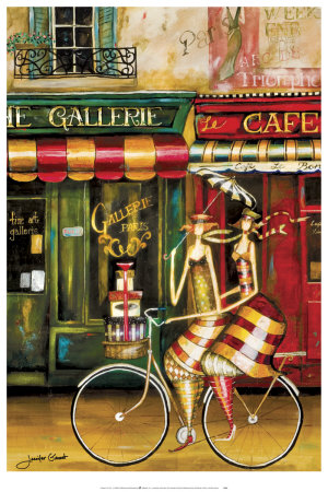 Girlfriends in Paris Posters