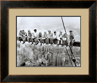 Buy Lunch Atop a Skyscraper, c.1932 at AllPosters.com