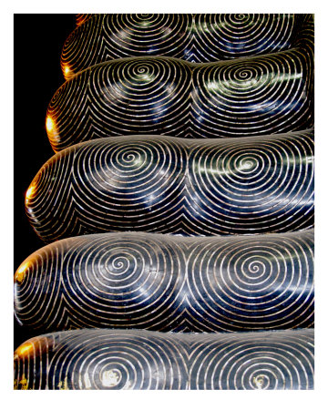 Toes of Reclining Buddha, Bangkok, Thailand