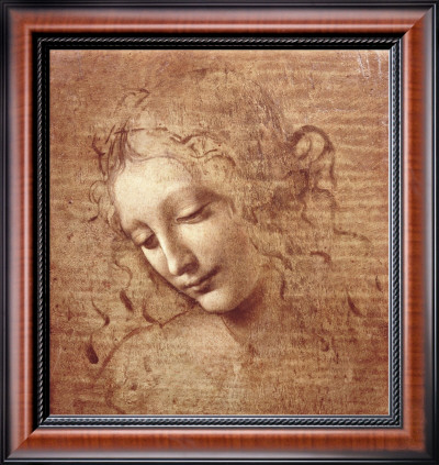 Buy Female Head (La Scapigliata), c.1508 at AllPosters.com