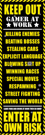Gaming Keep Out